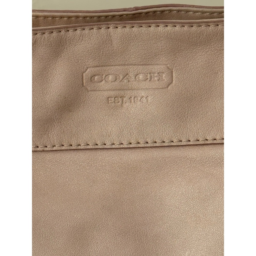Coach Leather Hobo Bag in Dusty Pink - Picture 2 of 14